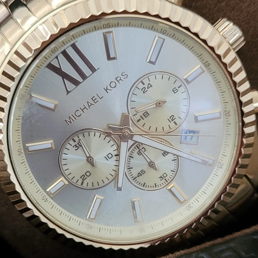 MICHAEL KORS MEN'S GOLD PLATED WATCH
